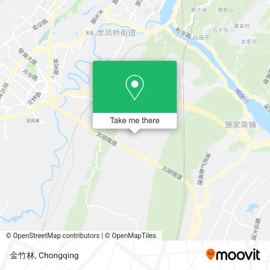 金竹林 map