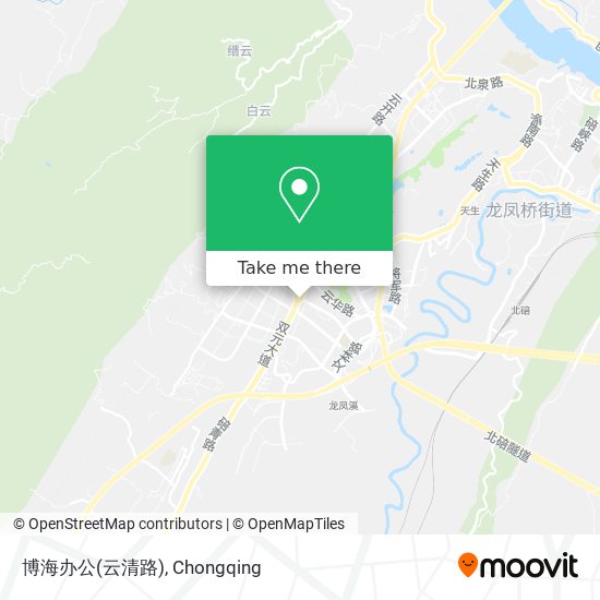 博海办公(云清路) map