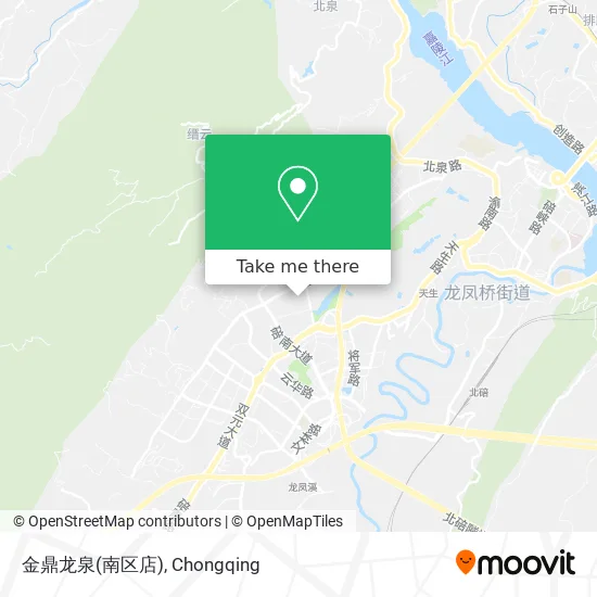 金鼎龙泉(南区店) map