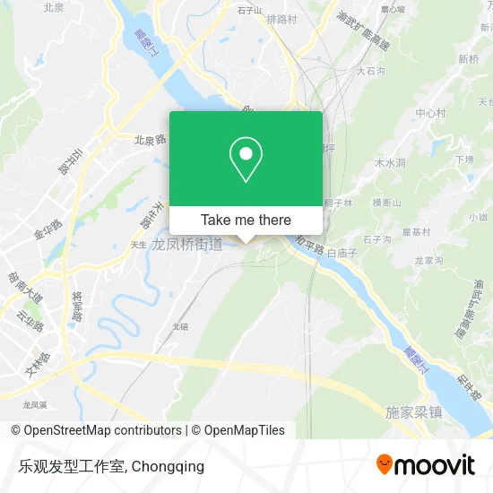 乐观发型工作室 map