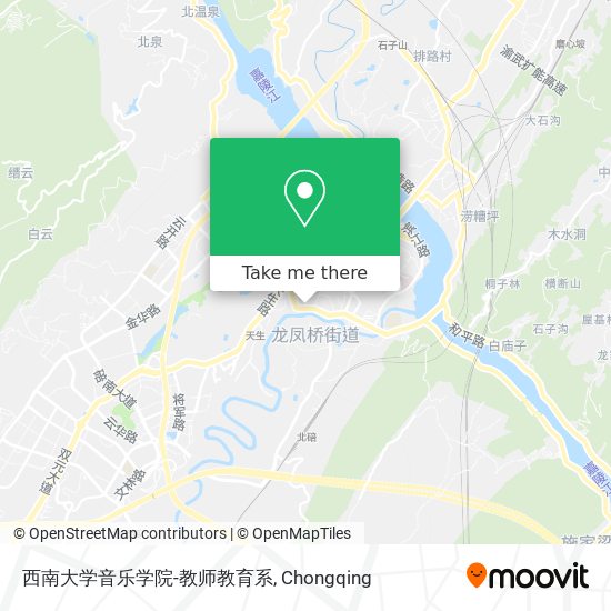 西南大学音乐学院-教师教育系 map