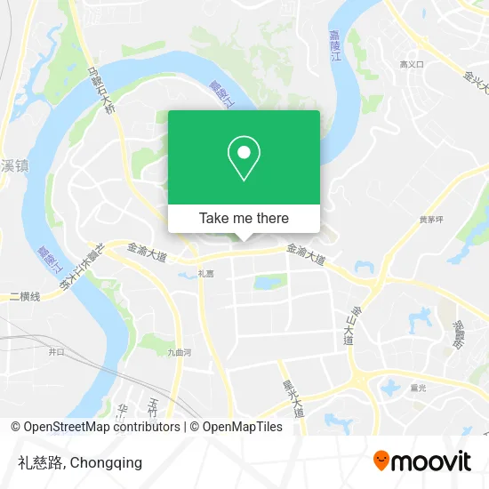 礼慈路 map