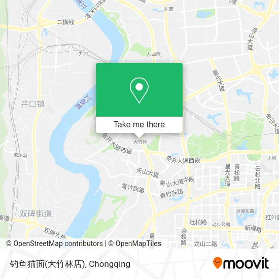 钓鱼猫面(大竹林店) map