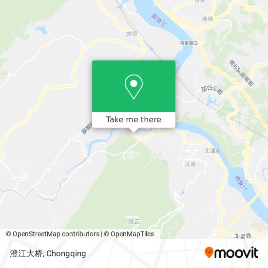 澄江大桥 map
