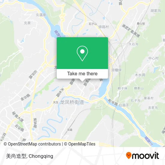 美尚造型 map