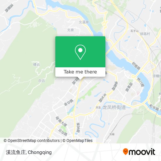 溪流鱼庄 map