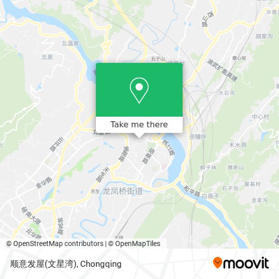 顺意发屋(文星湾) map