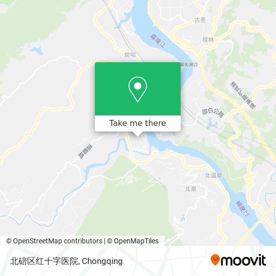 北碚区红十字医院 map