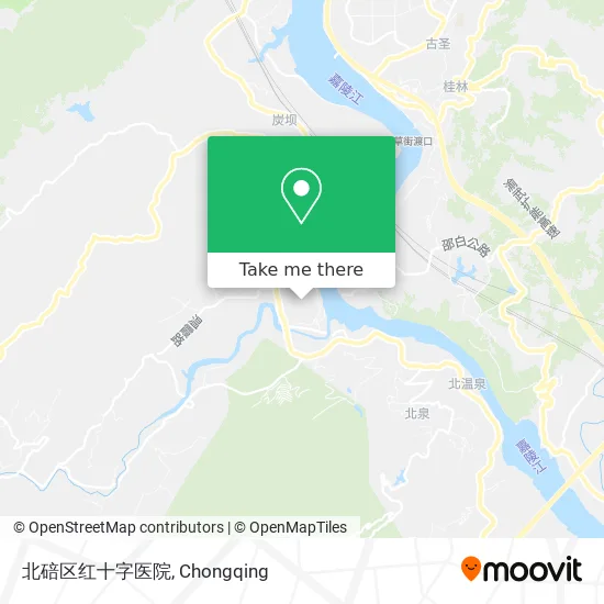北碚区红十字医院 map