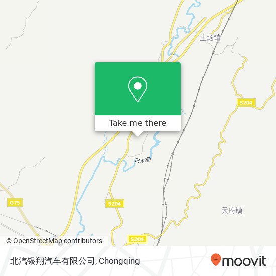 北汽银翔汽车有限公司 map