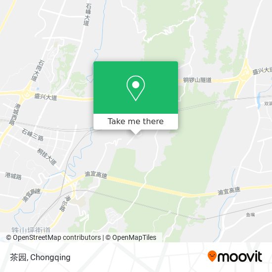 茶园 map