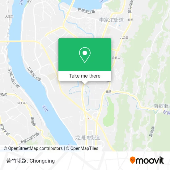 苦竹坝路 map