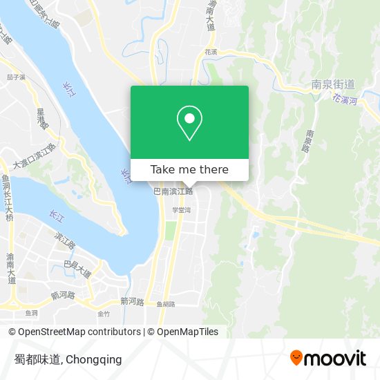 蜀都味道 map