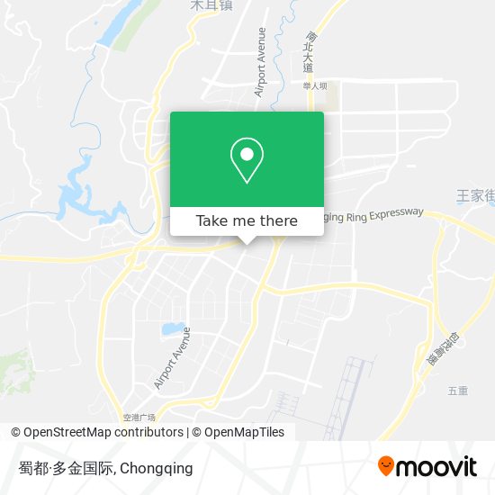 蜀都·多金国际 map
