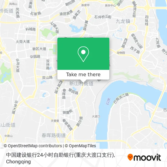 中国建设银行24小时自助银行(重庆大渡口支行) map