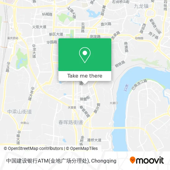 中国建设银行ATM(金地广场分理处) map