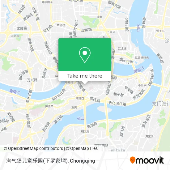 淘气堡儿童乐园(下罗家塆) map
