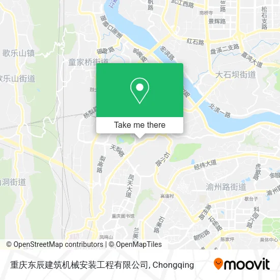 重庆东辰建筑机械安装工程有限公司 map
