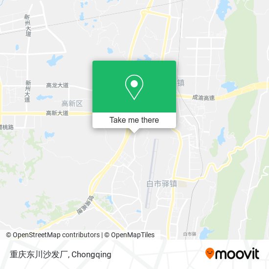 重庆东川沙发厂 map