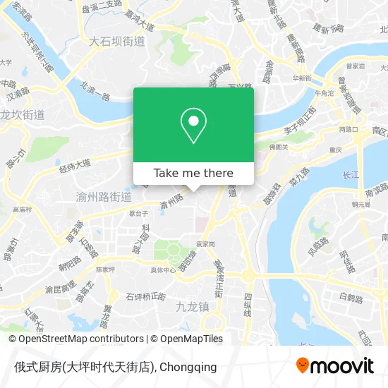 俄式厨房(大坪时代天街店) map