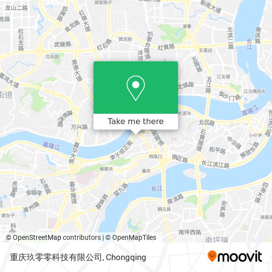 重庆玖零零科技有限公司 map
