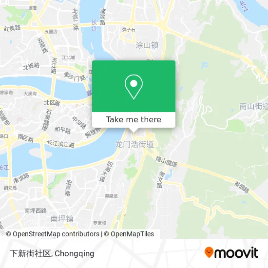 下新街社区 map
