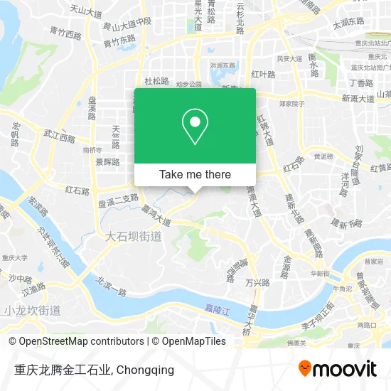 重庆龙腾金工石业 map