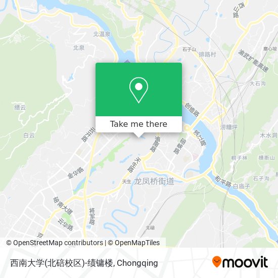 西南大学(北碚校区)-绩镛楼 map