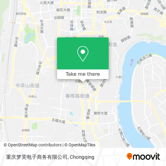 重庆梦芙电子商务有限公司 map