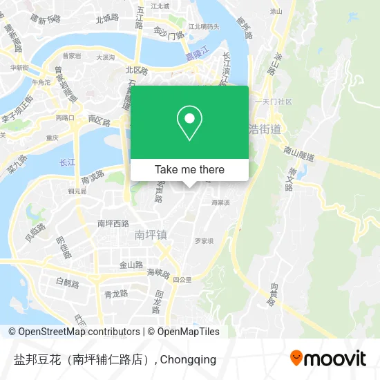盐邦豆花（南坪辅仁路店） map