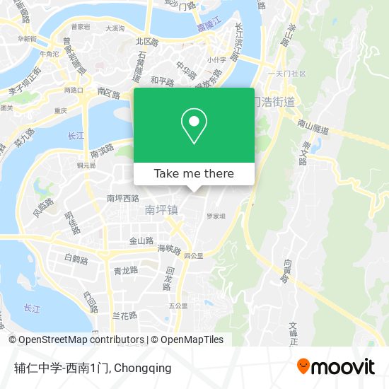 辅仁中学-西南1门 map