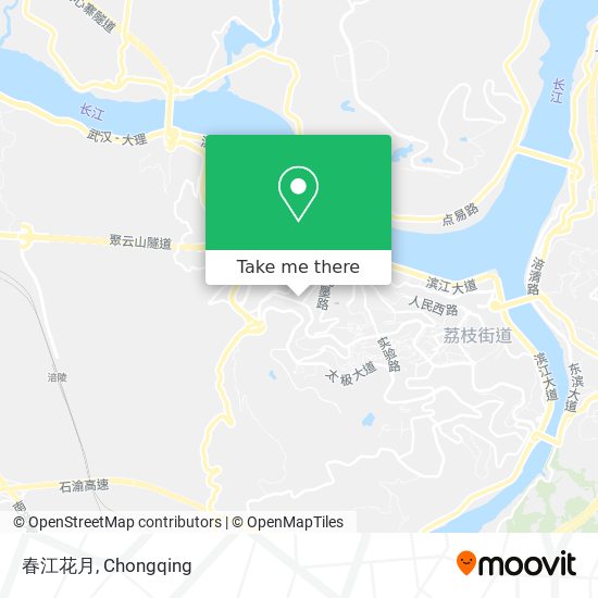 春江花月 map