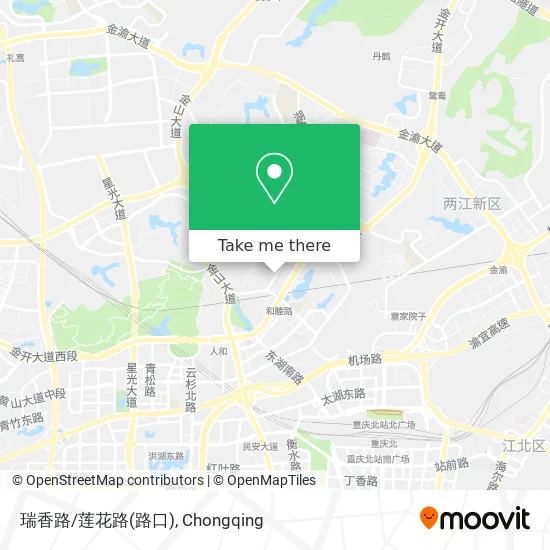 瑞香路/莲花路(路口) map