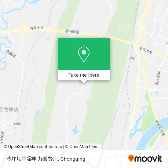 沙坪坝中梁电力缴费厅 map