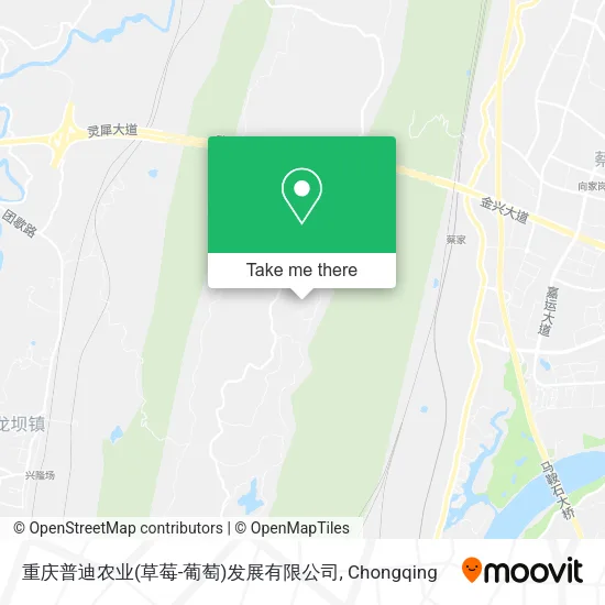 重庆普迪农业(草莓-葡萄)发展有限公司 map