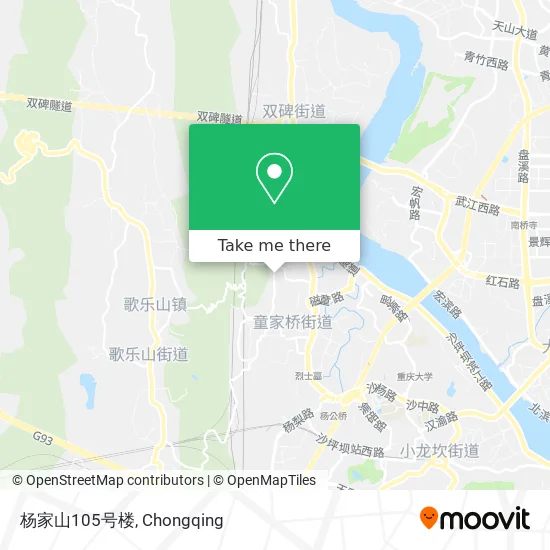 杨家山105号楼 map