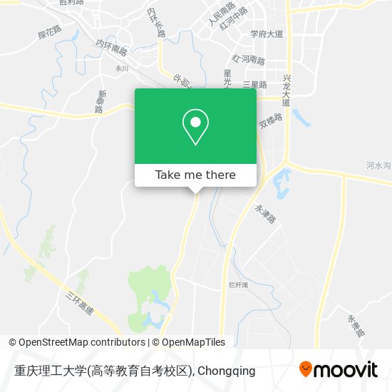 重庆理工大学(高等教育自考校区) map