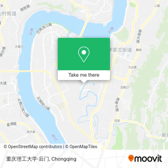 重庆理工大学-后门 map