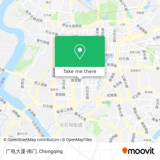 广电大厦-南门 map
