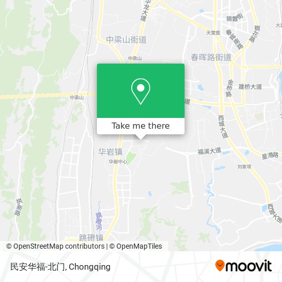 民安华福-北门 map