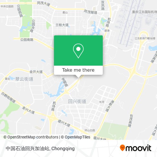 中国石油回兴加油站 map