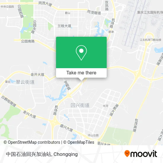 中国石油回兴加油站 map