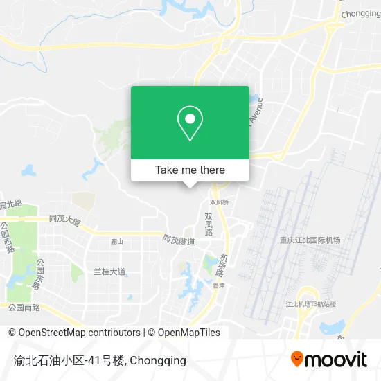 渝北石油小区-41号楼 map