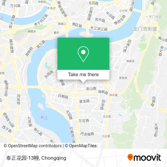 泰正花园-13幢 map