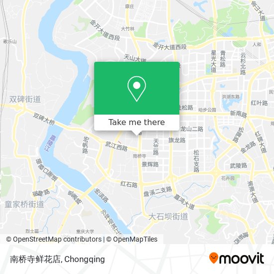 南桥寺鲜花店 map