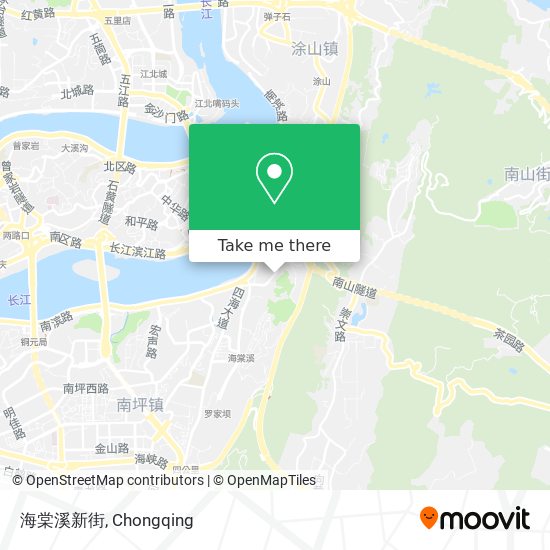 海棠溪新街 map