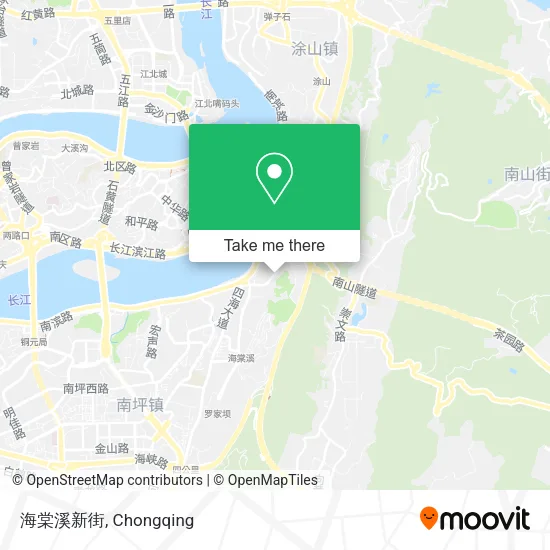 海棠溪新街 map