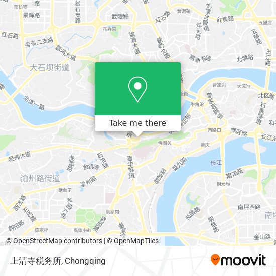上清寺税务所 map