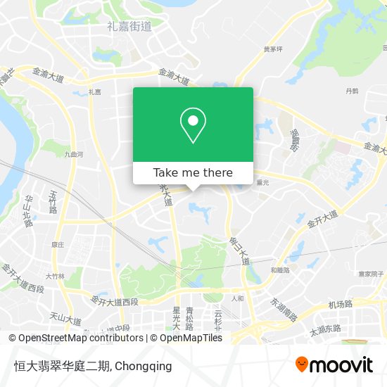 恒大翡翠华庭二期 map