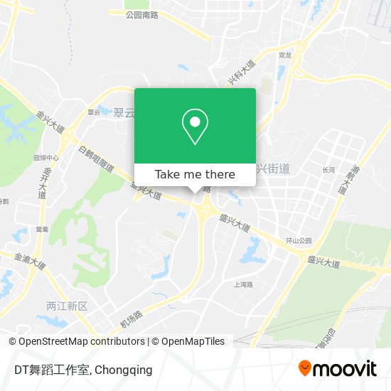 DT舞蹈工作室 map